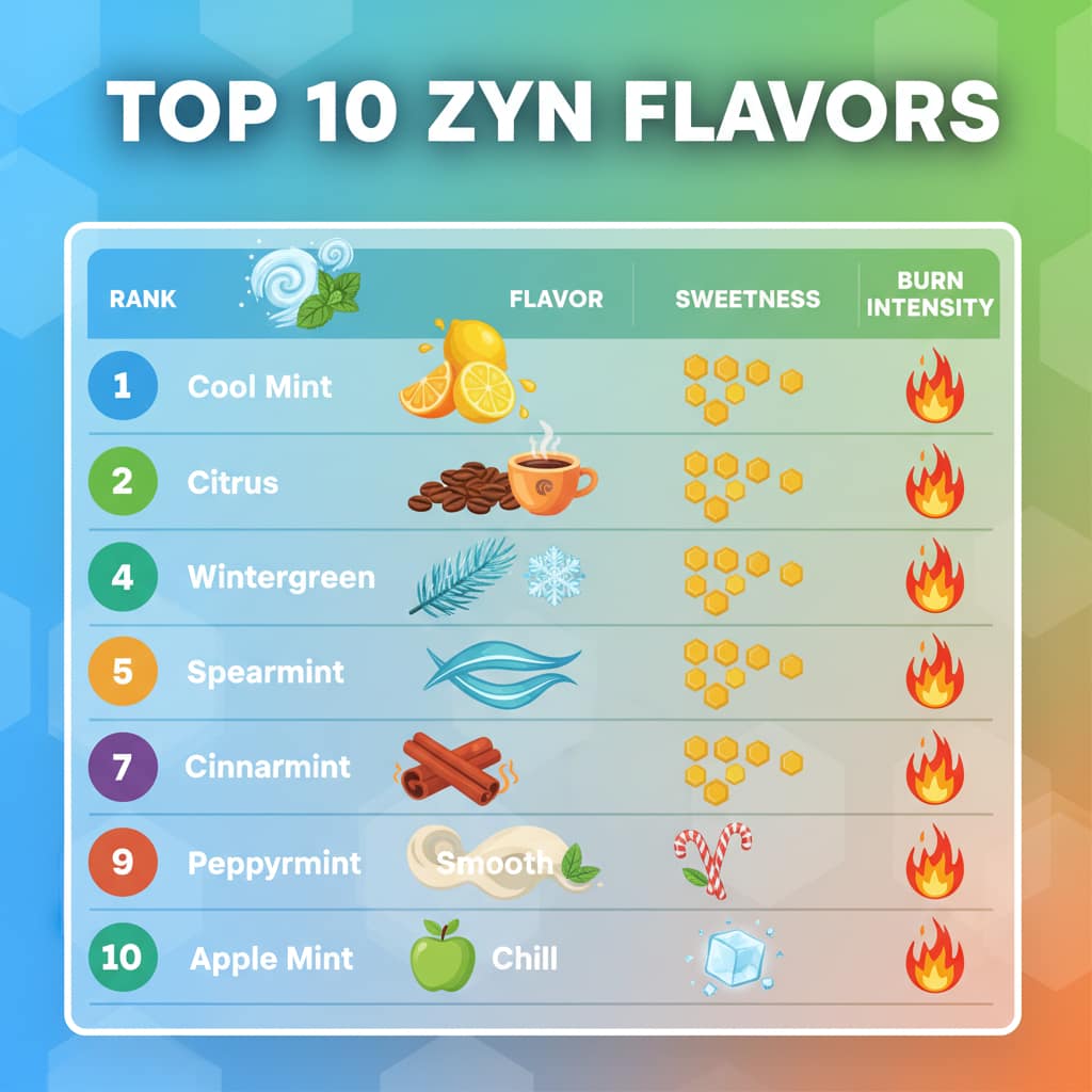 best zyn flavor
