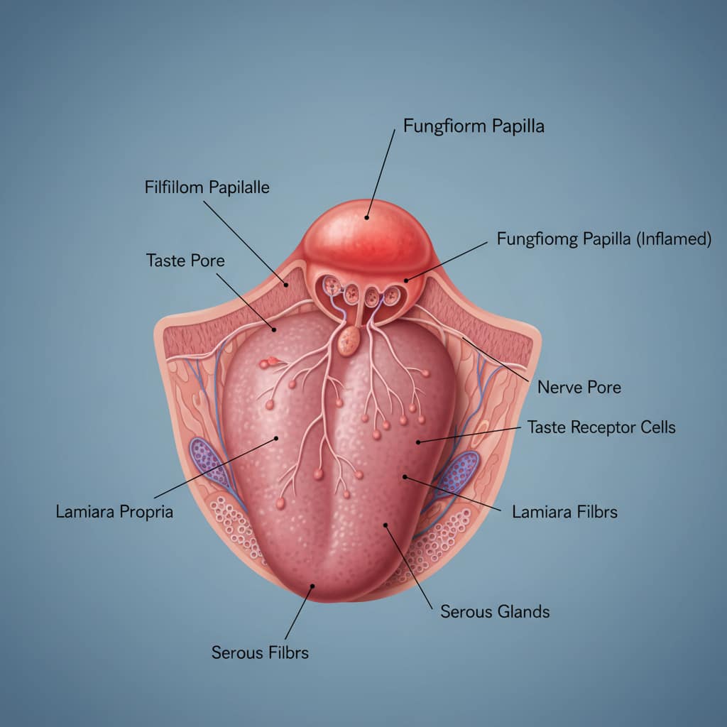 The Anatomy of an Irritated Taste Bud